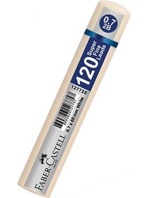 Faber-Castell Min Faber Grip 2b Kalem Ucu 0.7 mm Beyaz Tekli