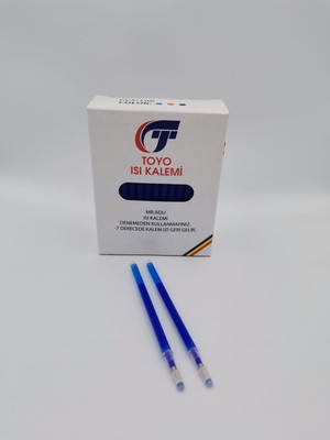 Toyo Isı Ile Uçan Silinebilen Kalem 50 Adet Mavi