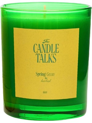 The Candle Talks Spring Greens Mini Cam Mum