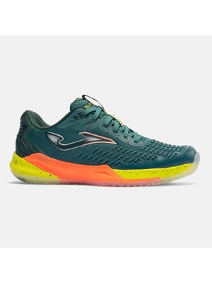 Joma TRAPS2617AC Rapid Sert & Toprak Kort Tenis Ayakkabısı Erkek - Yeşil/sarı