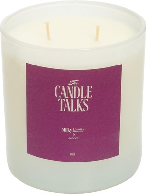 The Candle Talks Milky Vanilla Midi Cam Mum