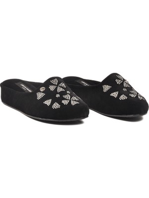 Pierre Cardin PC-55374 Z Siyah Kadın Terlik