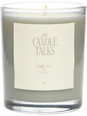 The Candle Talks Iconic Rose Mini Cam Mum