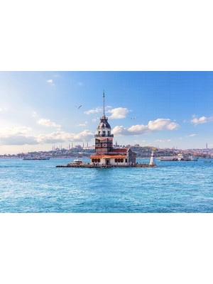 Arterior Wallpaper Kız Kulesi Istanbul Poster Duvar Kağıdı