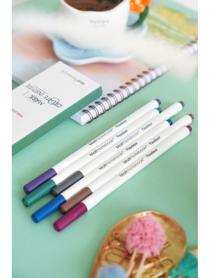 Matt Notebook 6 Renk Fineliner 0.4 mm Yazı ve Çizim Kalem Seti