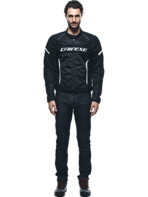 Dainese Air Frame 3 Black White File Yazlık Tekstil Mont