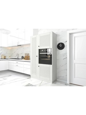 Kenz Life Kenzlife Membran Ankastre Fırın Dolabı Banu Byzbyz Panjur 180*100*56 Mebran Kapak Suntalam Gövde