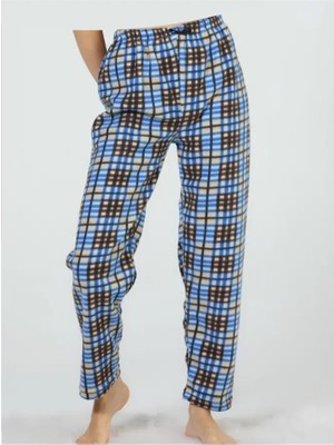 Cepsiz Kışlık Polar Kadın Pijama Altı Tek Alt JE28