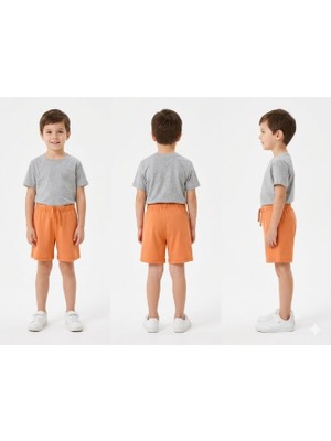 Benetton  Erkek Çocuk Elastik Belli Bermuda Şort