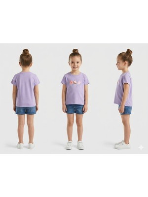 Benetton  Kız Çocuk Etekli T-Shirt