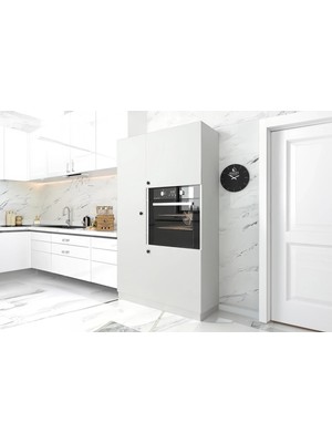 Kenz Life Kenzlife Ankastre Fırın Dolabı Banumdf Byz 180*100*56 % 100 Mdf Mutfak