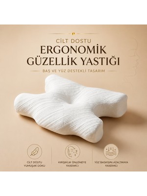 Viscora Cilt Dostu Kırışıklık Önlemeye Yardımcı Yüzünüzü Koruyan Güzellik Yastığı