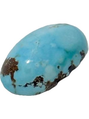 Hasyılmaz Doğal Iran Nişabur Firuze (Turkuaz) Taşı 10,25 Karat - 2,06 Gram T213