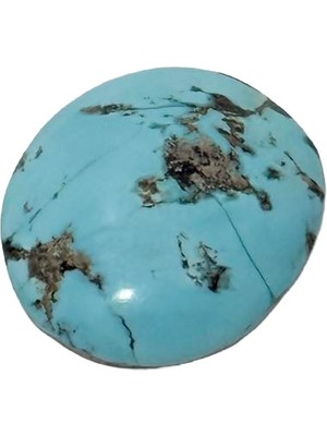 Hasyılmaz Doğal Iran Nişabur Firuze (Turkuaz) Taşı 27,40 Karat - 5,45 Gram T220
