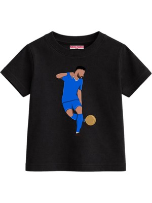 Rabona Fashion Neymar Blue Wave Çocuk T-Shirt