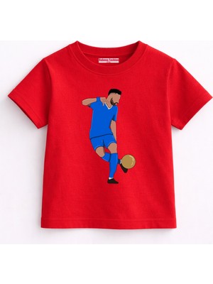 Rabona Fashion Neymar Blue Wave Çocuk T-Shirt