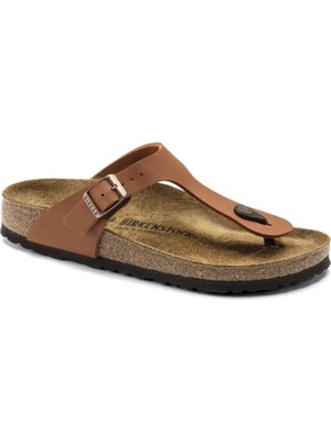 Velmora Birkenstock Giizeh Unisex Taba Rengi Parmak Arası Terlik
