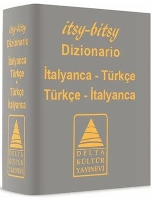 Elma Shop Itsy Bitsy Italyanca-Türkçe ,türkçe-Italyanca Mini Sözlük