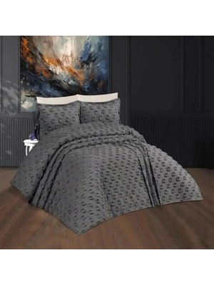 Veramoni Soft Sapphıre Çift Kişilik Yatak Örtüsü Battal Boy