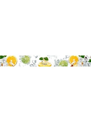 Ohbe Express Mutfak Tezgah Arası Folyo Kaplama Folyosu Meyve Su 60X500 cm