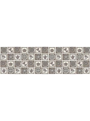 Ohbe Express Mutfak Tezgah Arası Folyo Kaplama Folyosu Kare Desenler 2 60 x 300