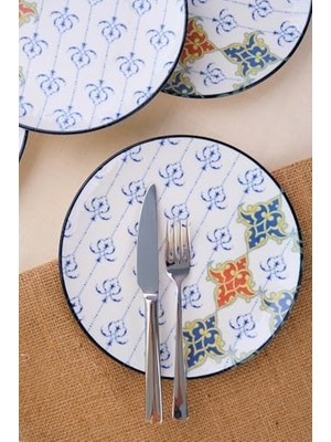 Ohbe Express Tabakevi Tabak Evi Porselen Audrey Pasta Takımı 20CM 4 Kişilik 4 Parça TVL4PTPRS1211