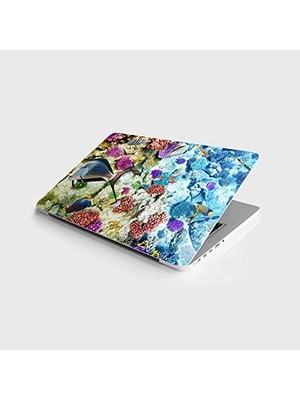 Ohbe Express Laptop Bilgisayar Notebook Pc Kaplama Etiketi Su Altı Dünyası