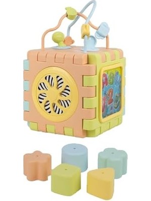 Ohbe Express Dolu 2 In 1 Eğitici Küp ve Puzzle 5192