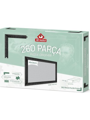 Ohbe Express Siyah 260 Parça Demonte Puzzle Çerçevesi