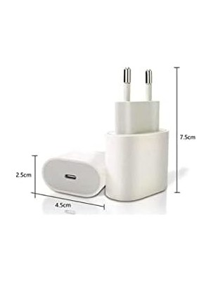 Ohbe Express Happy 11 12 ve 13 Için Smart Hızlı Şarj Adaptörü. Type-C 20 Watt Pd Uyumlu Şarj Başlığı. 8 ve Üst Modelleri ile Uyumludur