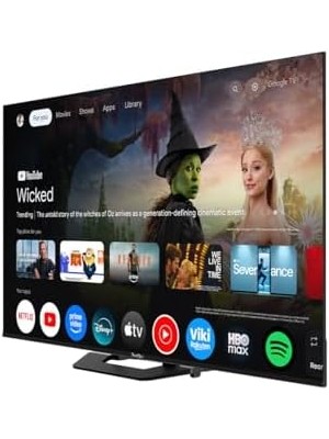 Ohbe Express YE-65IDWP14 65'' 165 Ekran 4K Ultra Hd, HDR10, 2.1 Inside(Subwoofer), Dolby Atmos&dolby Vision, 576 Yerel Karartma Bölgesi, Allm, Vrr, Oyun Modu,144Hz Premium Qd Super Miniled Tv