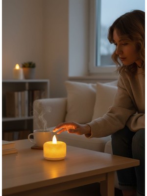 Turqo Print Auraglow LED Mumluk