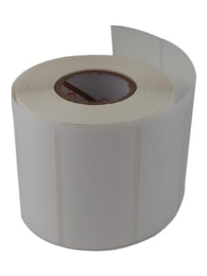 Ohbe Express Pp Opak 80MM x 40MM Ruloda 1000 Adet 40MM Çapında Yırtılmaya Dayanıklı Etiket