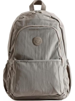 Ohbe Express Louisiana Polo Bolsas Kadın Okul Sırt Çanta Kum 1090