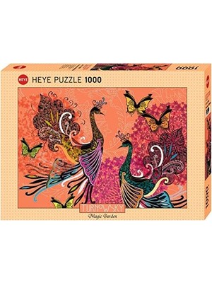 Ohbe Express Heye Peacocks & 1000 Parça Puzzle