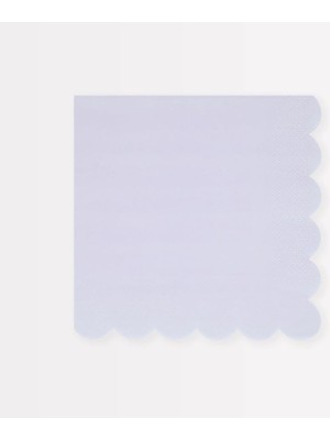 Ohbe Express - Periwinkle Large Napkins - Menekşe Rengi Peçeteler (L) (X16)
