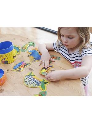 Ohbe Express Creature Features Jungle: A Pair Puzzle