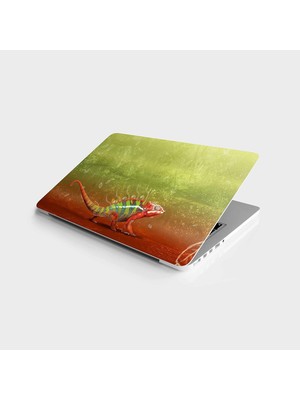 Ohbe Express Laptop Bilgisayar Notebook Pc Kaplama Etiketi Bukalemun