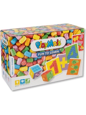 Ohbe Express Playmais Fun To Learn Numbers El Işi Seti, 3 Yaşından Büyük Çocuklar Için, Motor Becerileri Oyuncağı, 550 Adet ve 14 Motif Şablonu, El Işi Için, Yaratıcılığı ve Ince Motor Becerilerini Teşvik Eder