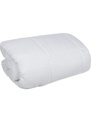 Ohbe Express Taç Düz Polyester Yorgan, Beyaz, Size