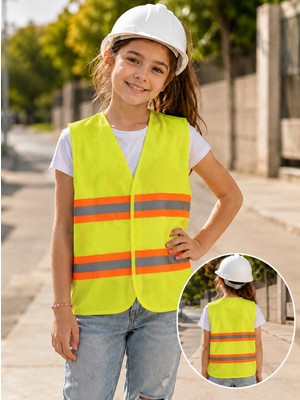 Teknik Çocuk Etkinlik Mühendis Yelek Seti