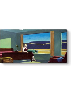 Ohbe Express Edward Hopper - Motel Tablosu 80 x 40