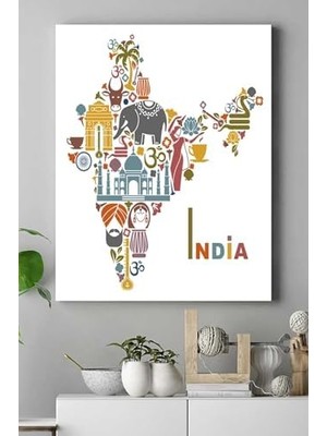 Ohbe Express (PSTER16271) Hindistan Manzara Kanvas Tablo 50 x 70
