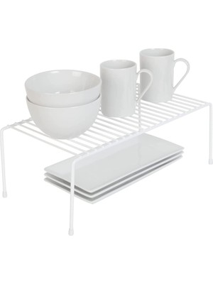 Ohbe Express Tel Organizer Dolap Depolama Rafı 22X40CM Beyaz (4)