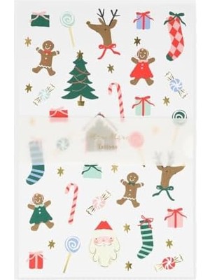 Ohbe Express - Jolly Tattoo Sheet - Yeni Yıl Geçici Dövmeler (2'li)