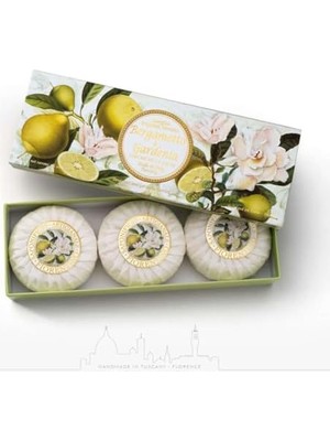 Ohbe Express Saponificio Artigianale Fiorentino Sabun 3X100 gr - Bergamot And Gardenia