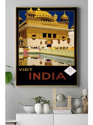 Ohbe Express (PSTER16215) Hindistan Manzara Kanvas Tablo 21 x 30