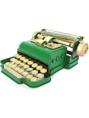 Ohbe Express Yeşil Dekoratif Metal Daktilo C0727