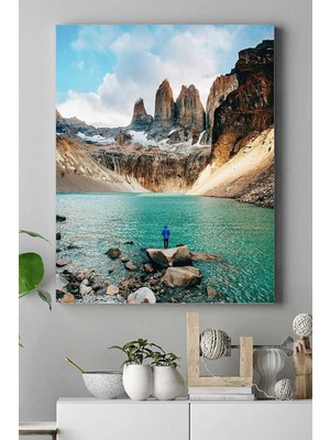 Ohbe Express (PSTER15817) Dağ Doğa Manzara Kanvas Tablo 40 x 60