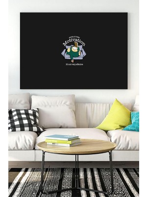 Ohbe Express (PSTER17437) Snorlax Motivasyon Kanvas Tablo 21 x 30